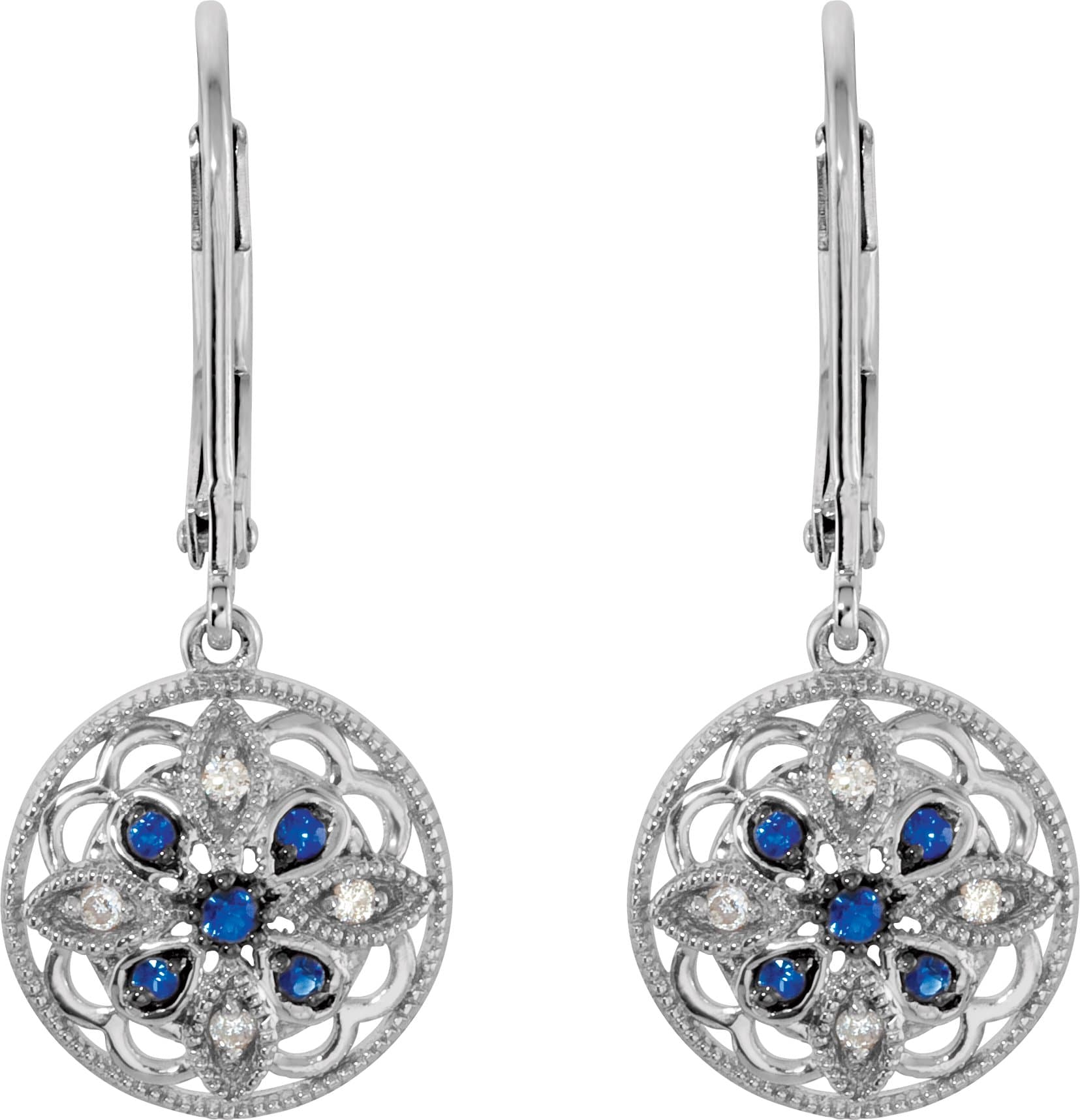 Accented Filigree Earrings view 2