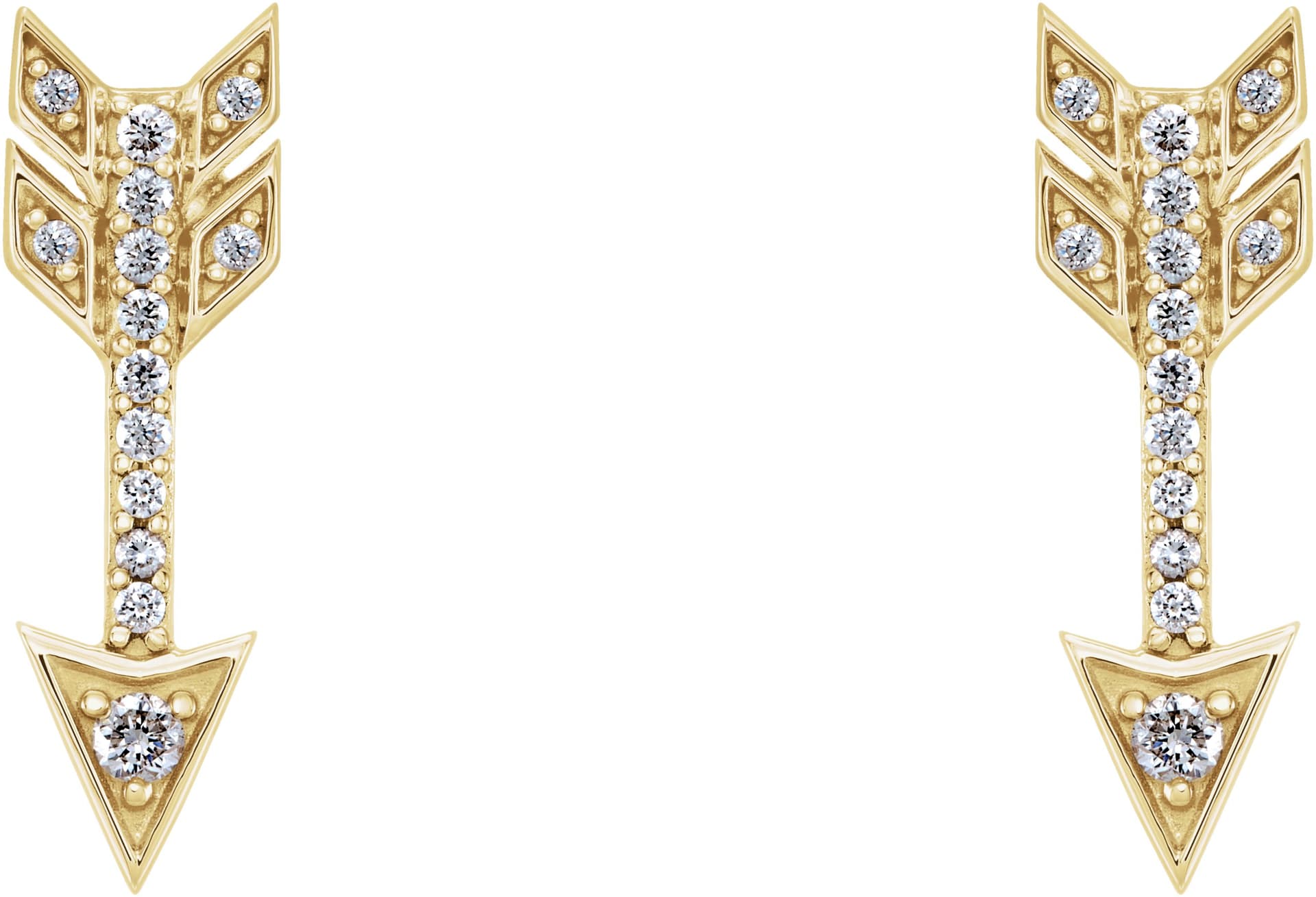 Arrow Earrings view 2