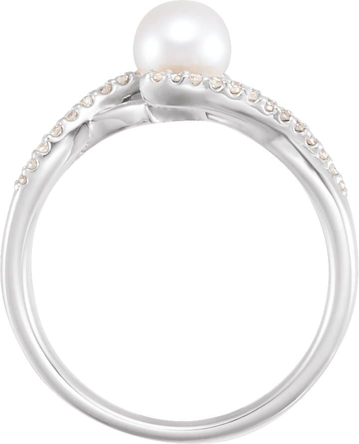 Pearl Bypass Ring view 2