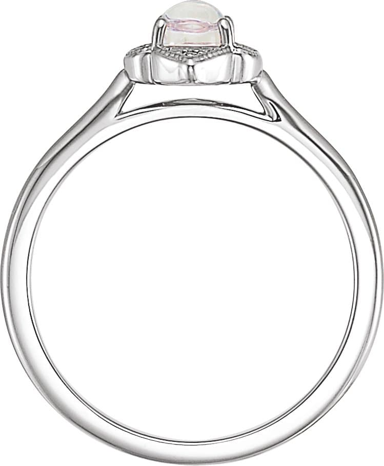 Clover Cabochon Ring view 2