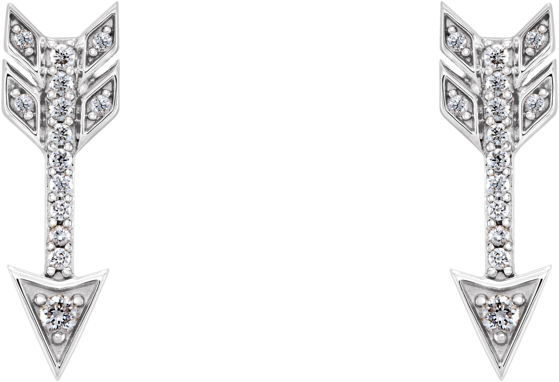 Arrow Earrings, view 3