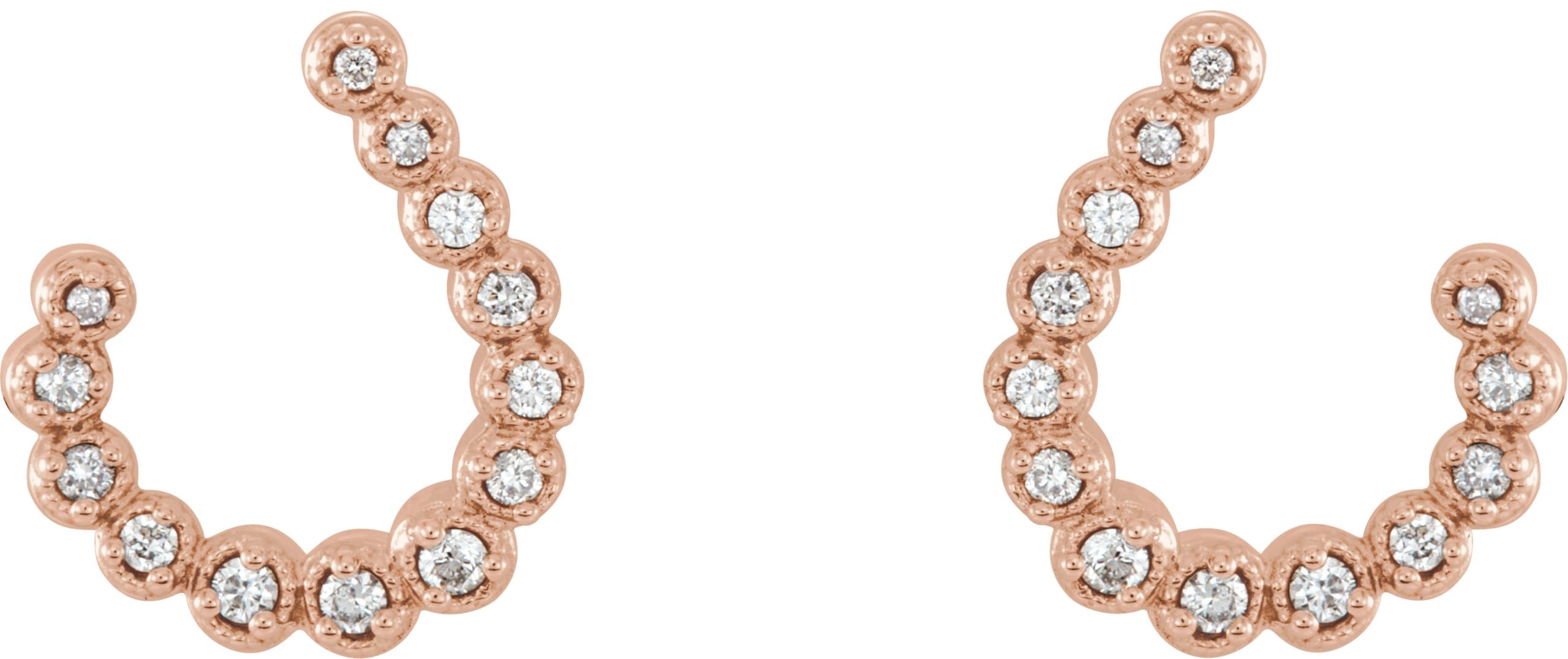 Accented Freeform Earrings view 2