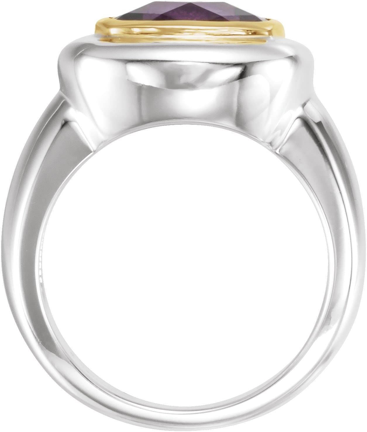 Amethyst Ring view 2
