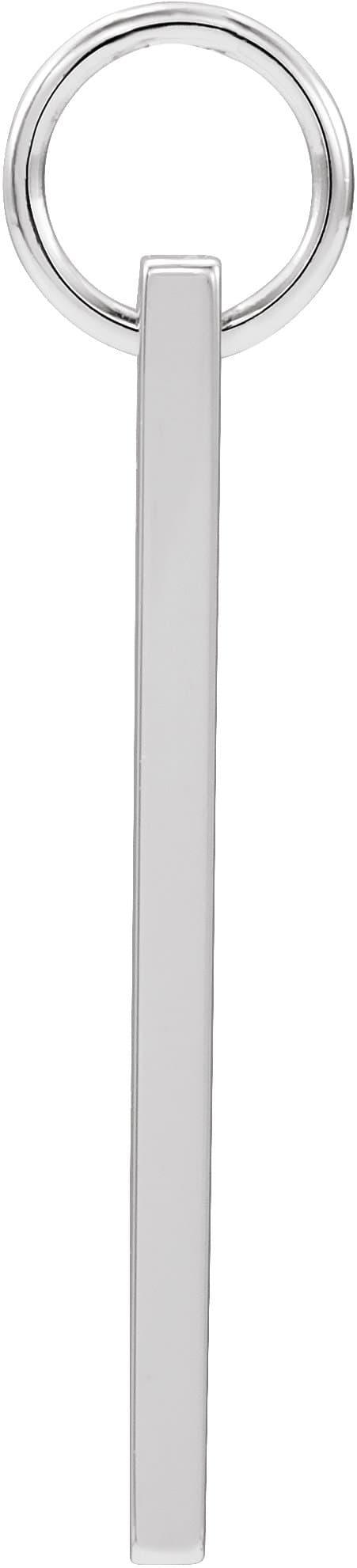 Engravable Bar Necklace or Pendant view 2