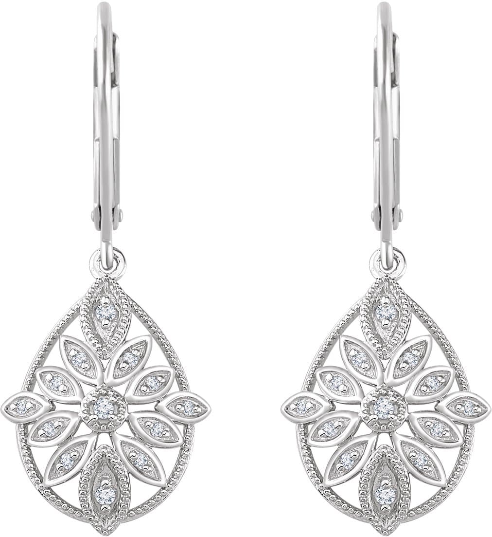 Granulated Filigree Earrings view 2