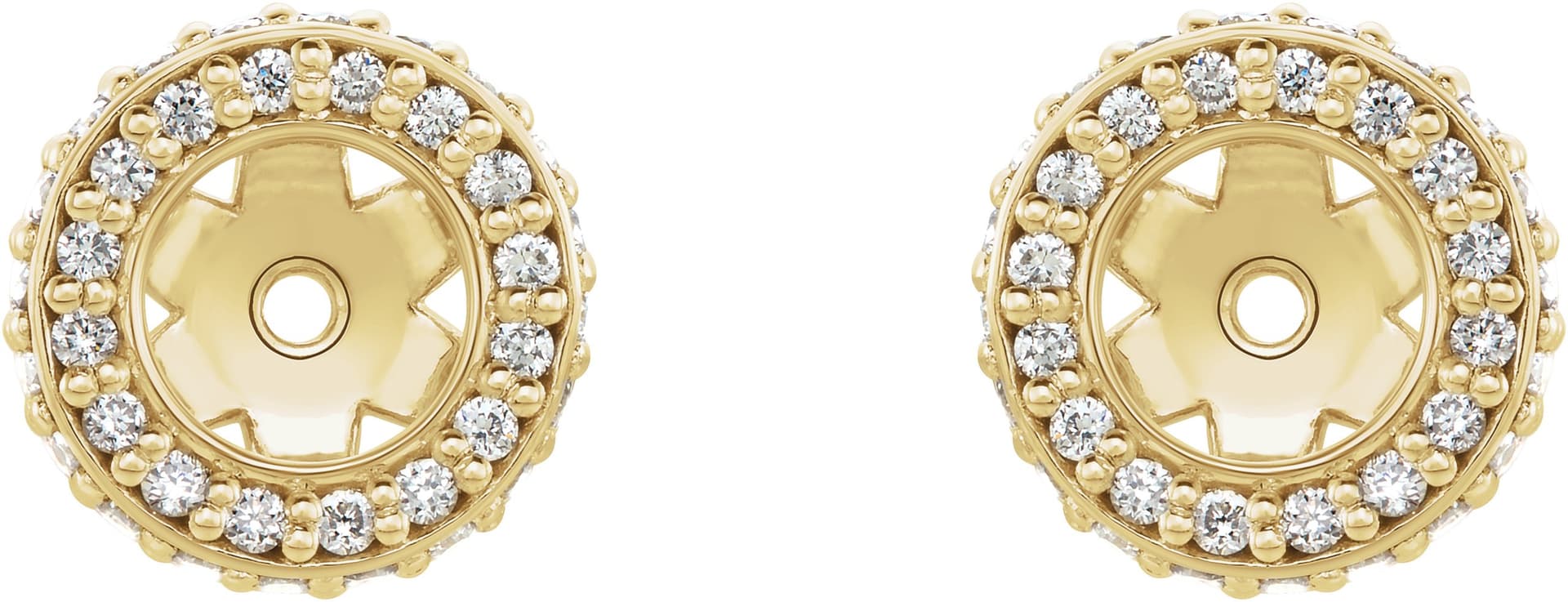 Halo-Style Earring Jackets view 2