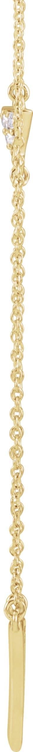Triangle Necklace view 2