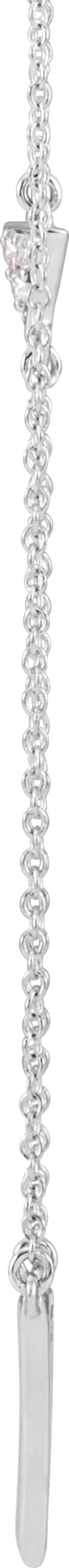 Triangle Necklace, view 3
