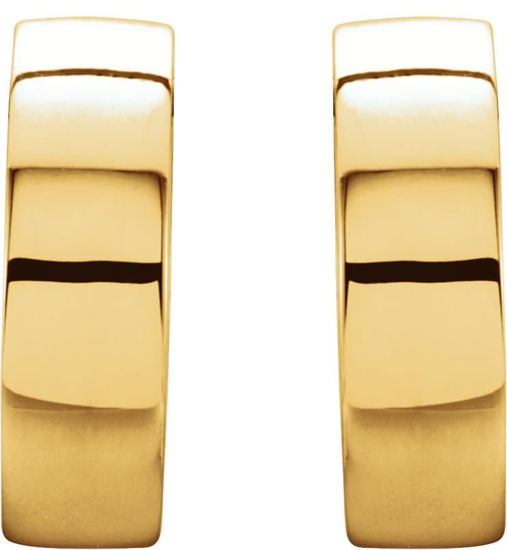 Hinged Hoop Earrings view 2