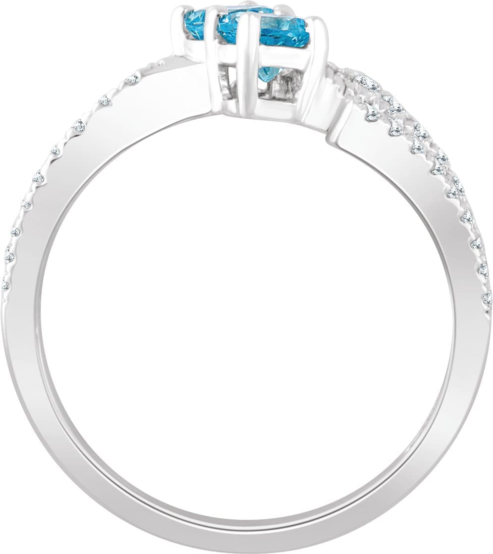 Two-Stone Ring view 2