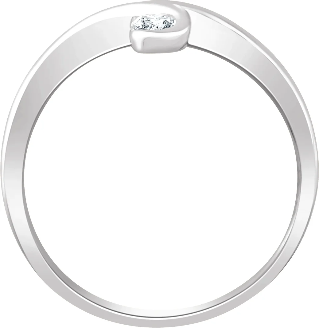 Two-Stone Bypass Ring, view 3