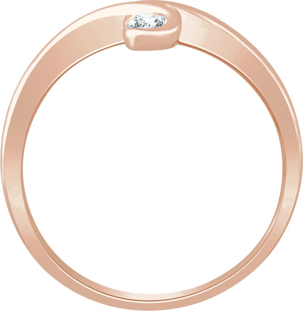 Two-Stone Bypass Ring view 2