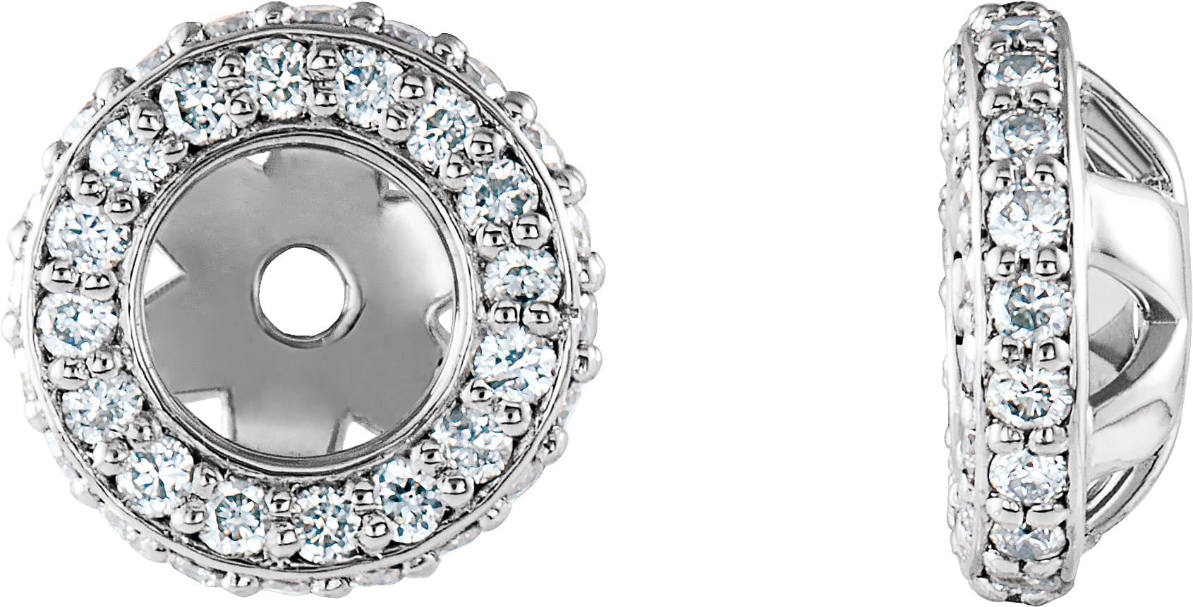 Halo-Style Earring Jackets  view 1
