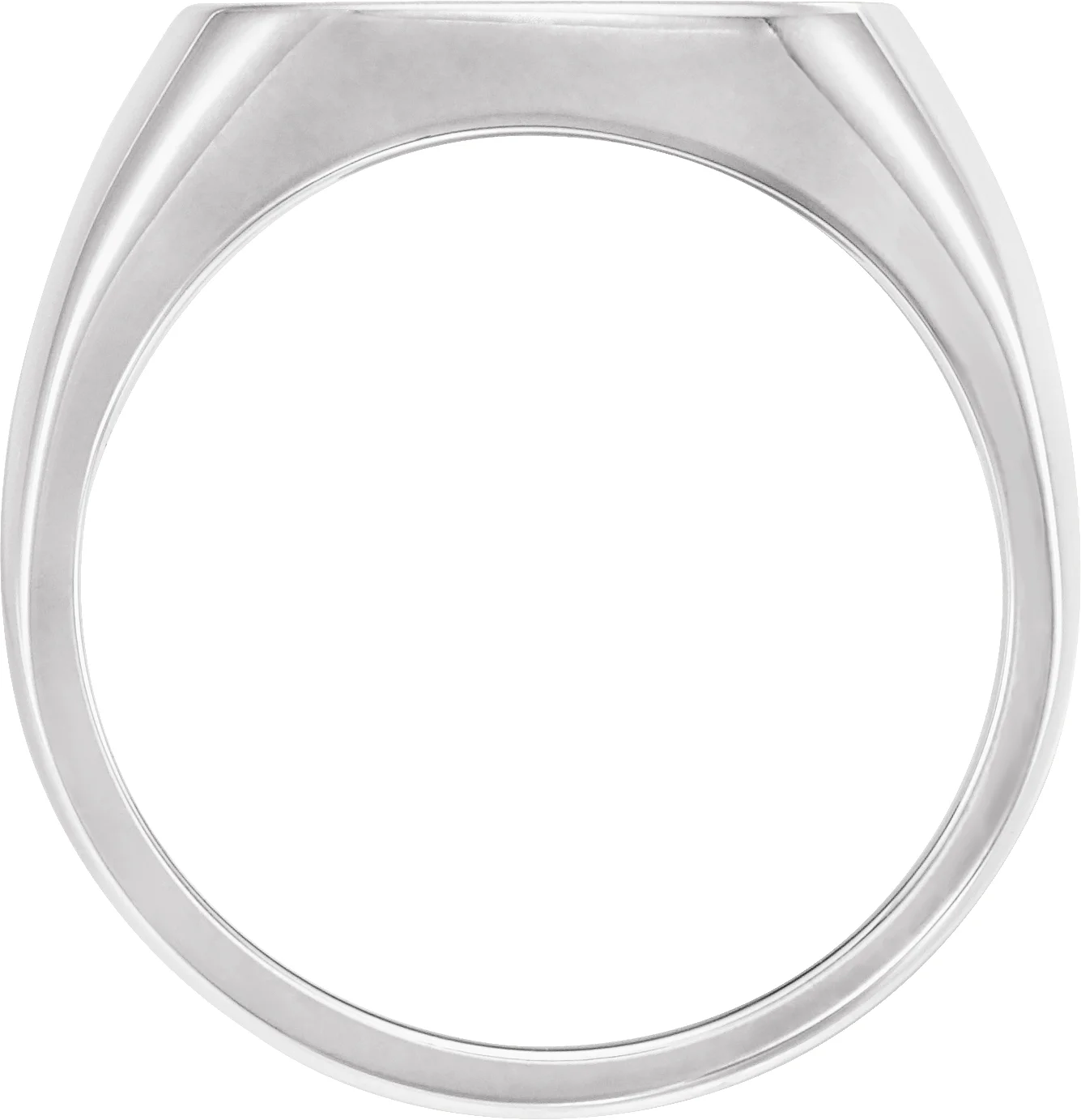 Square Signet Ring, view 3