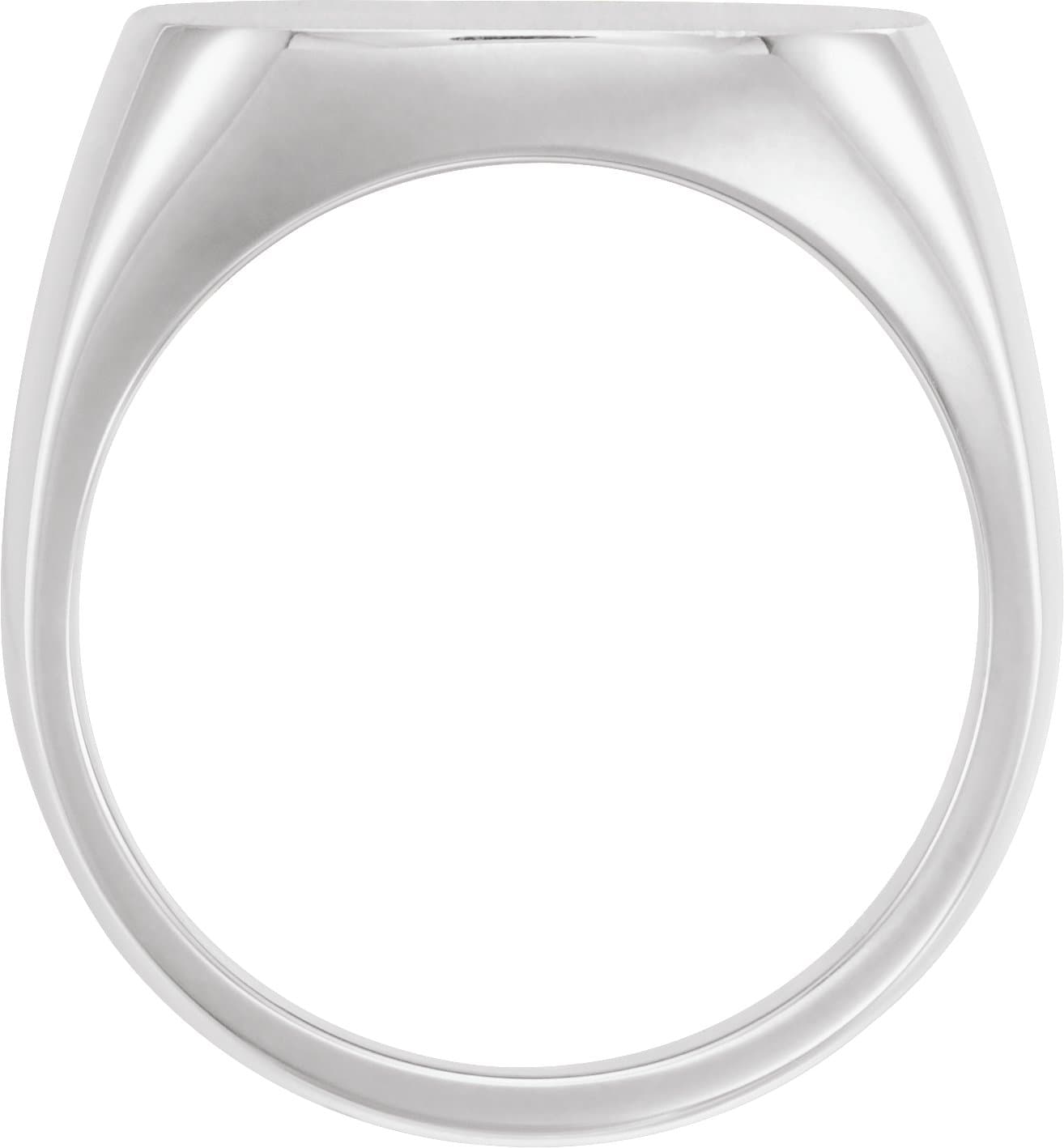 Square Signet Ring view 2