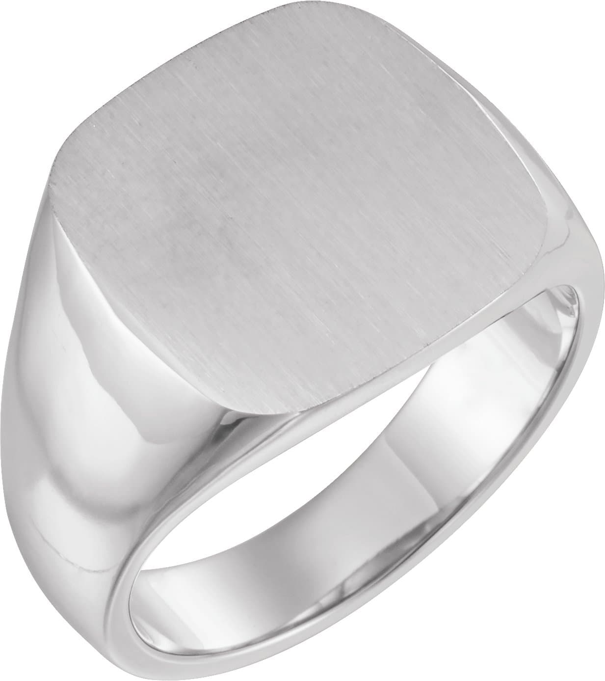 10K Yellow 16 mm Signet Ring