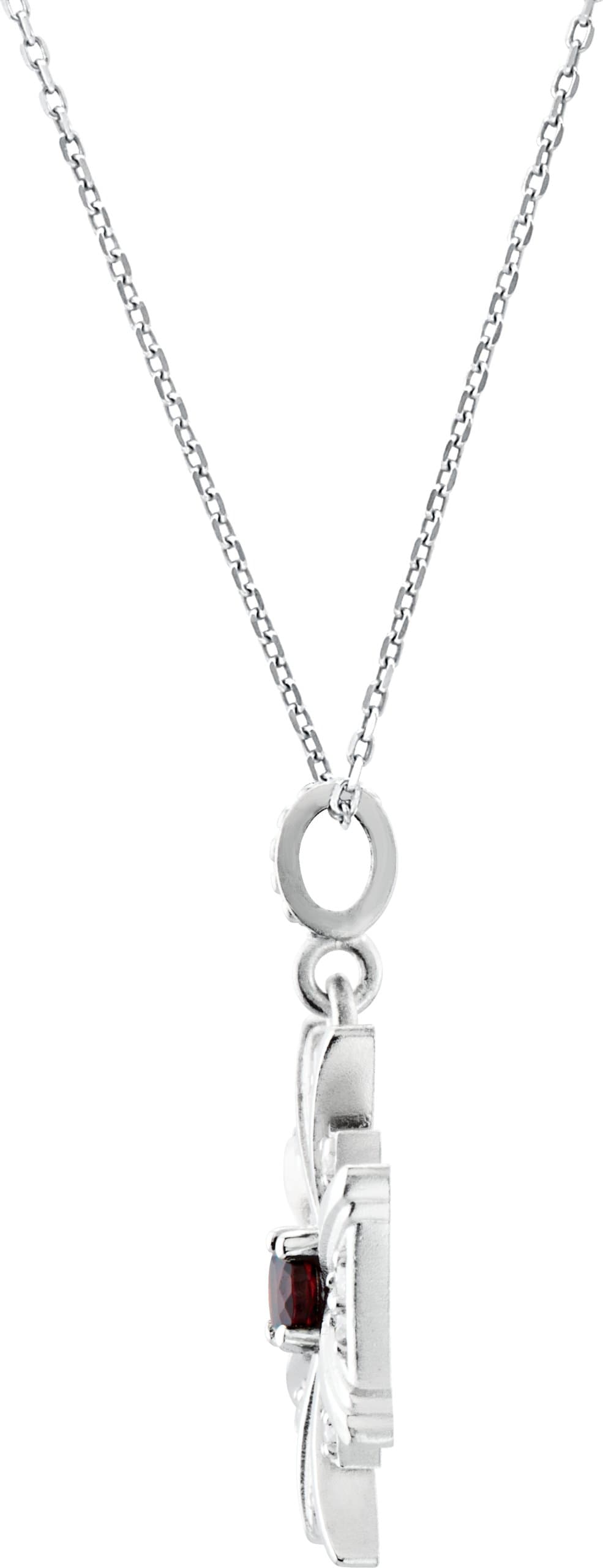 Vintage-Inspired Cross Necklace view 2