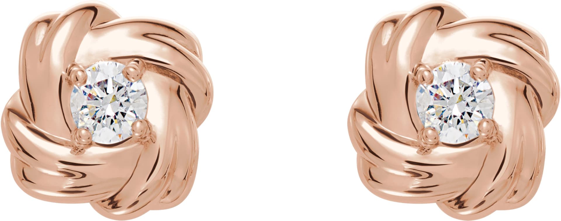 Knot Earrings view 2
