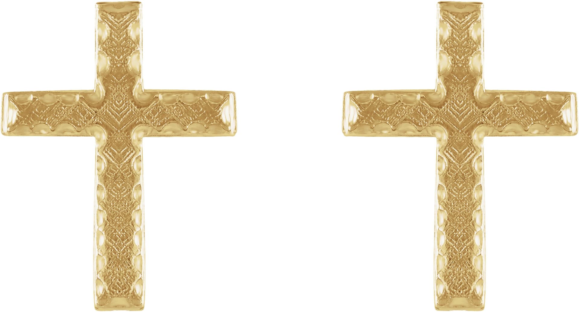 Cross Earrings view 2