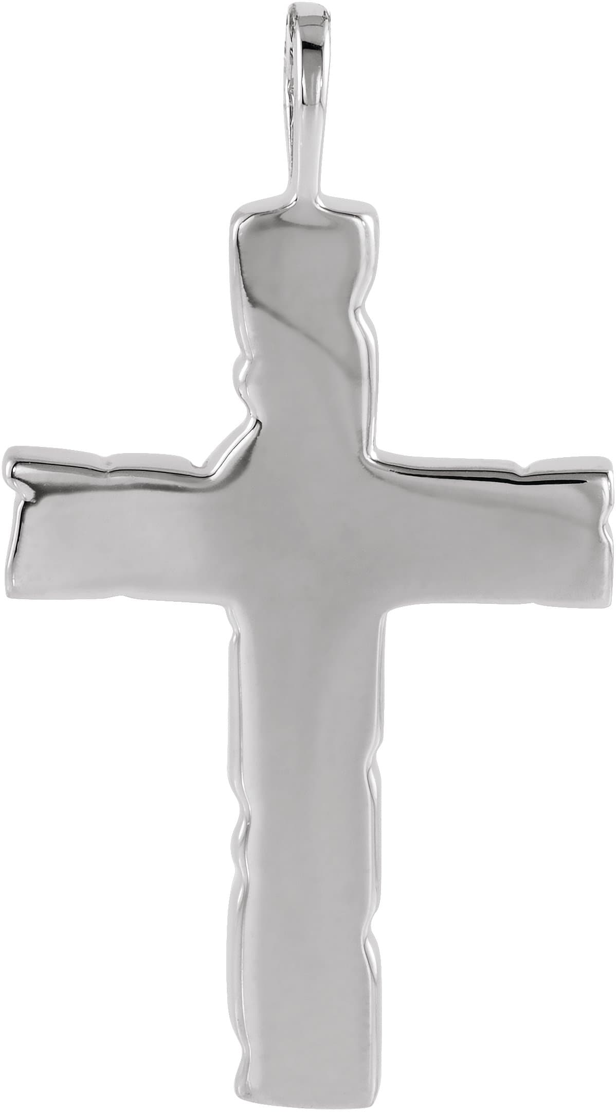 Nugget Cross Pendant view 3