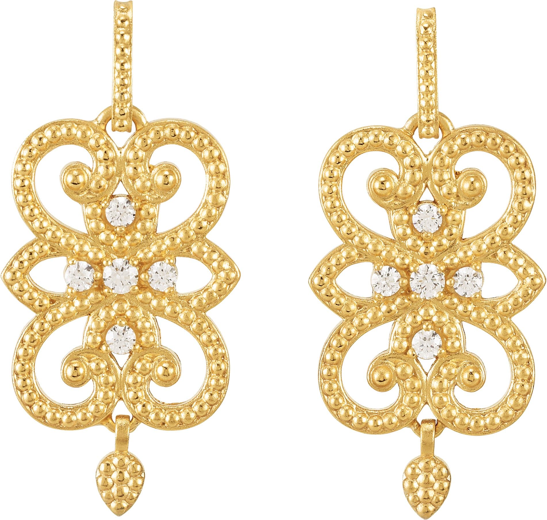 Granulated Earrings view 2