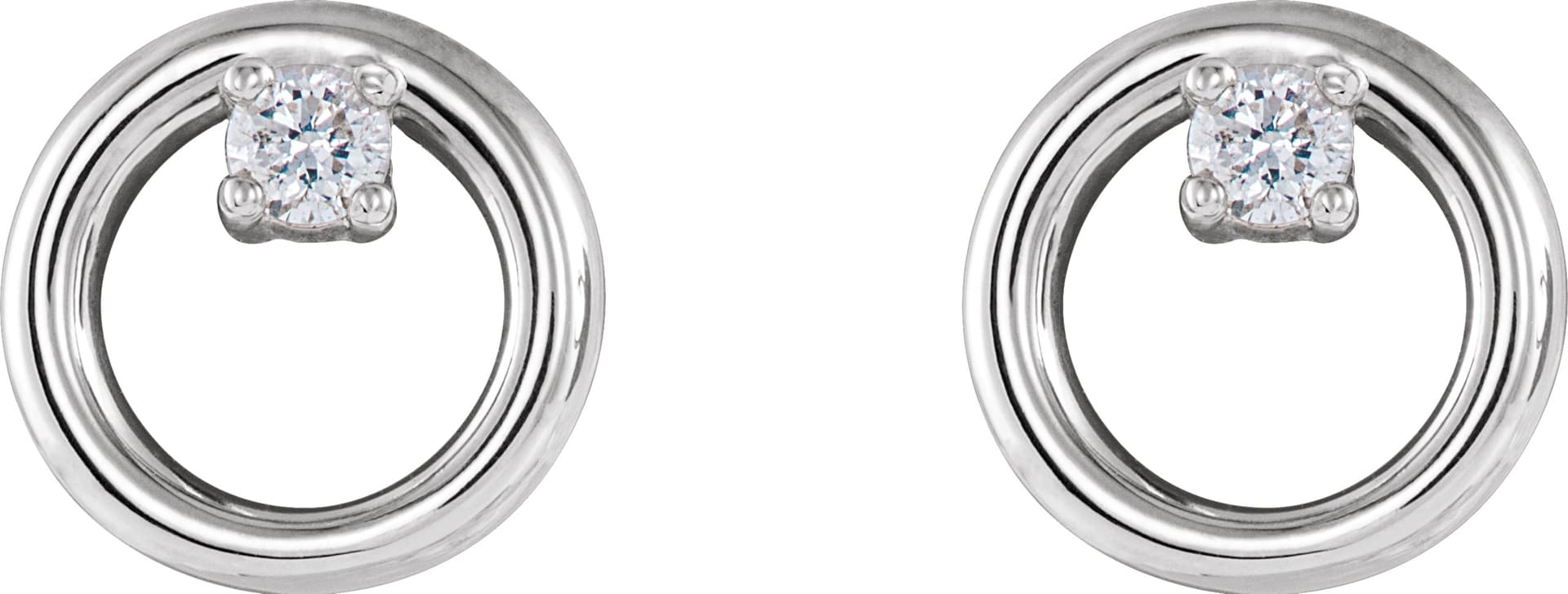 Circle Earrings view 2