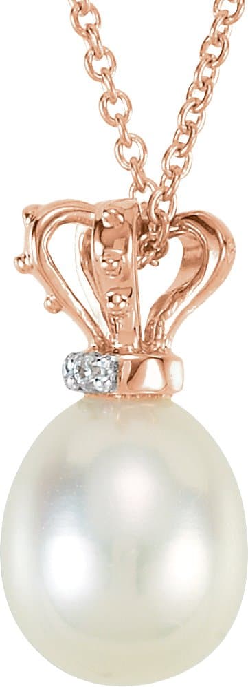 Pearl Crown Necklace view 2