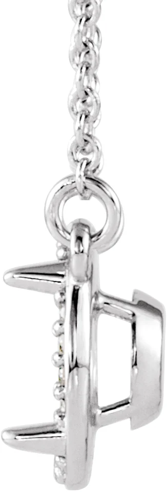 Halo-Style Necklace, view 3