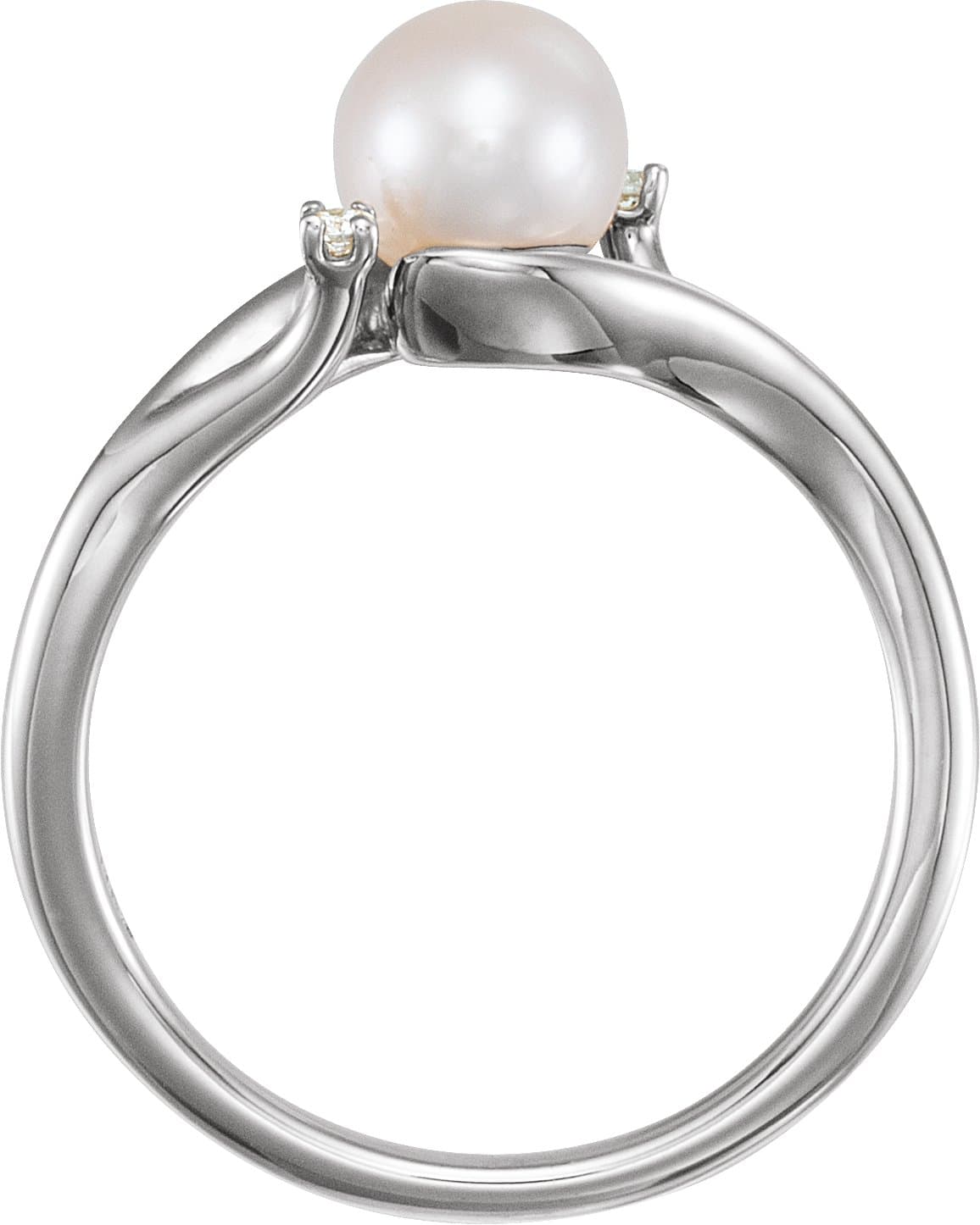 Pearl Bypass Ring view 2