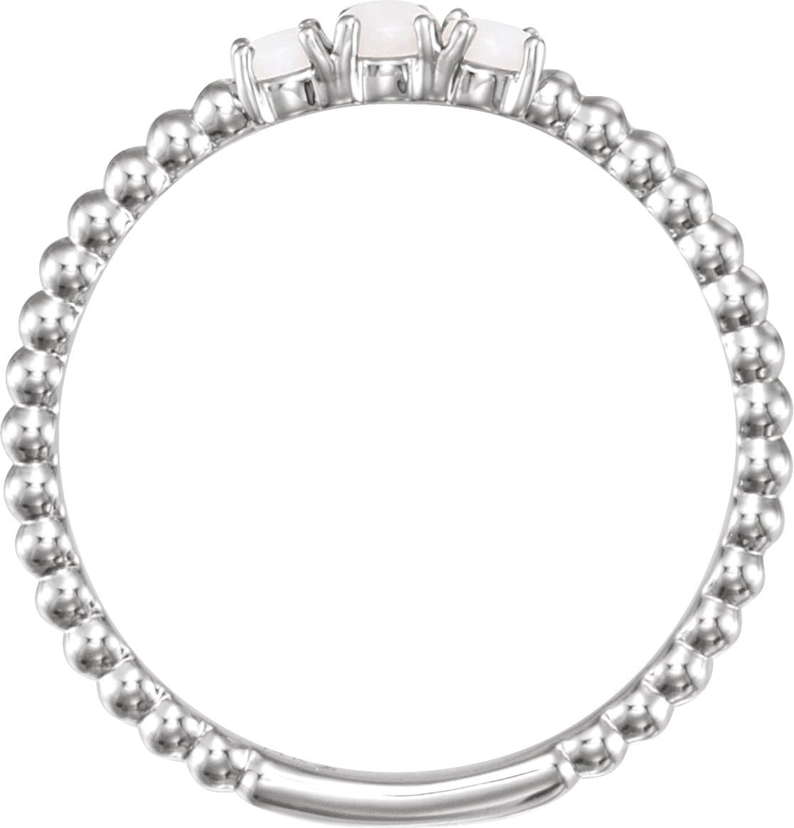 Stackable Bead Ring view 2