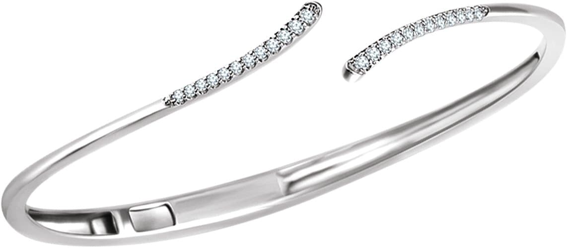 Bypass Hinged Cuff Bracelet view 2