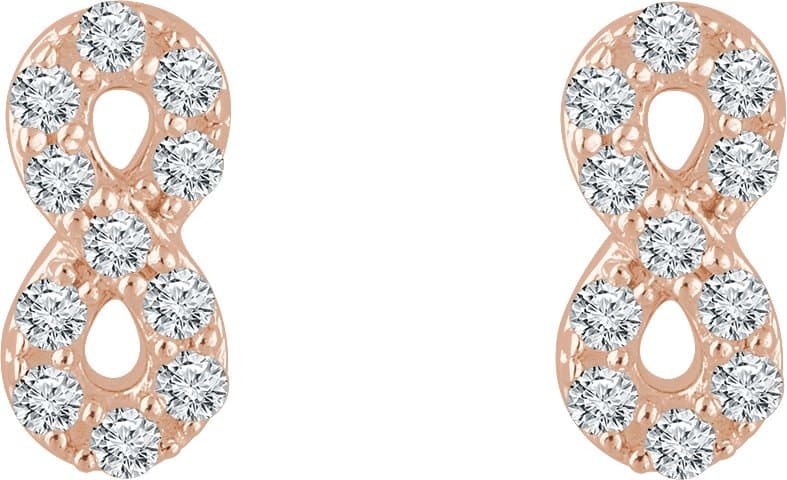 Infinity Earrings view 2