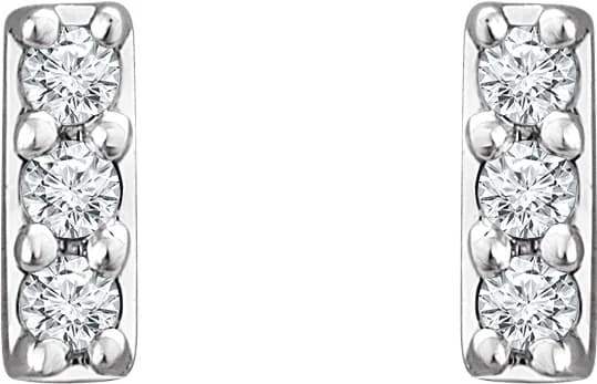 Bar Earrings, view 3