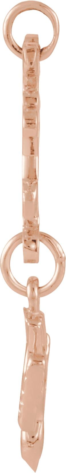 Huguenot Cross Pendant view 2
