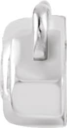 Bezel-Set Bar Necklace or Center   view 2