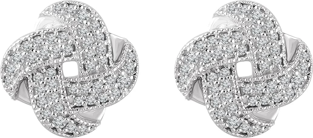Knot Earrings, view 3