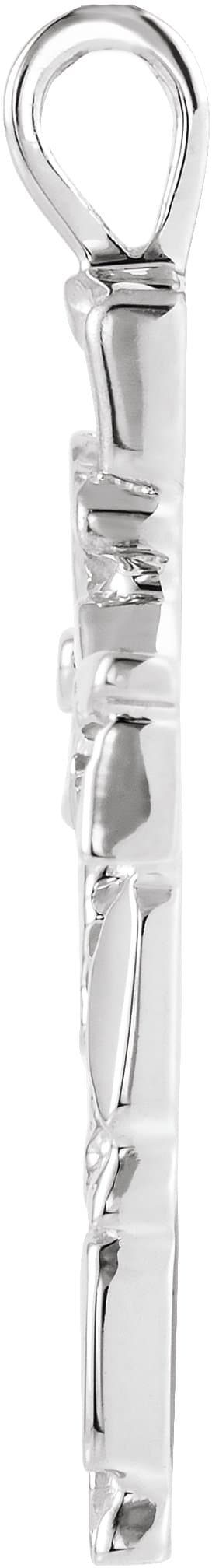 Nugget Cross Pendant view 2