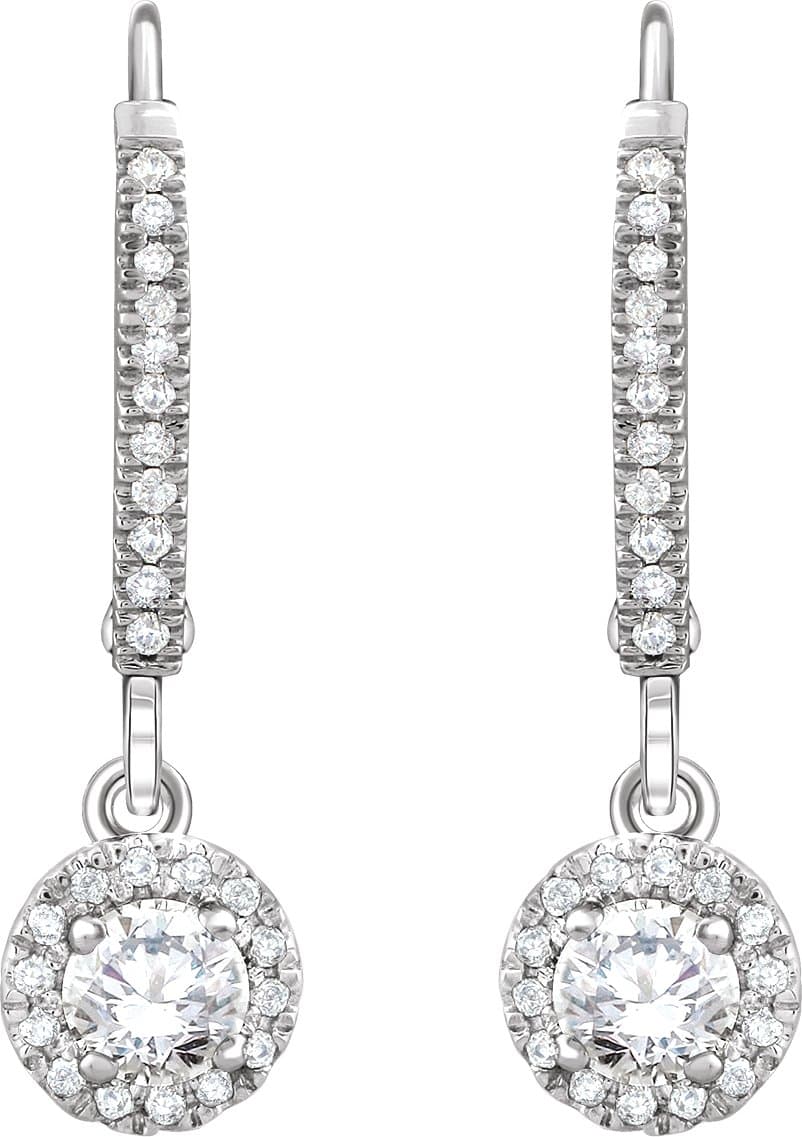 Halo-Style Earrings view 2