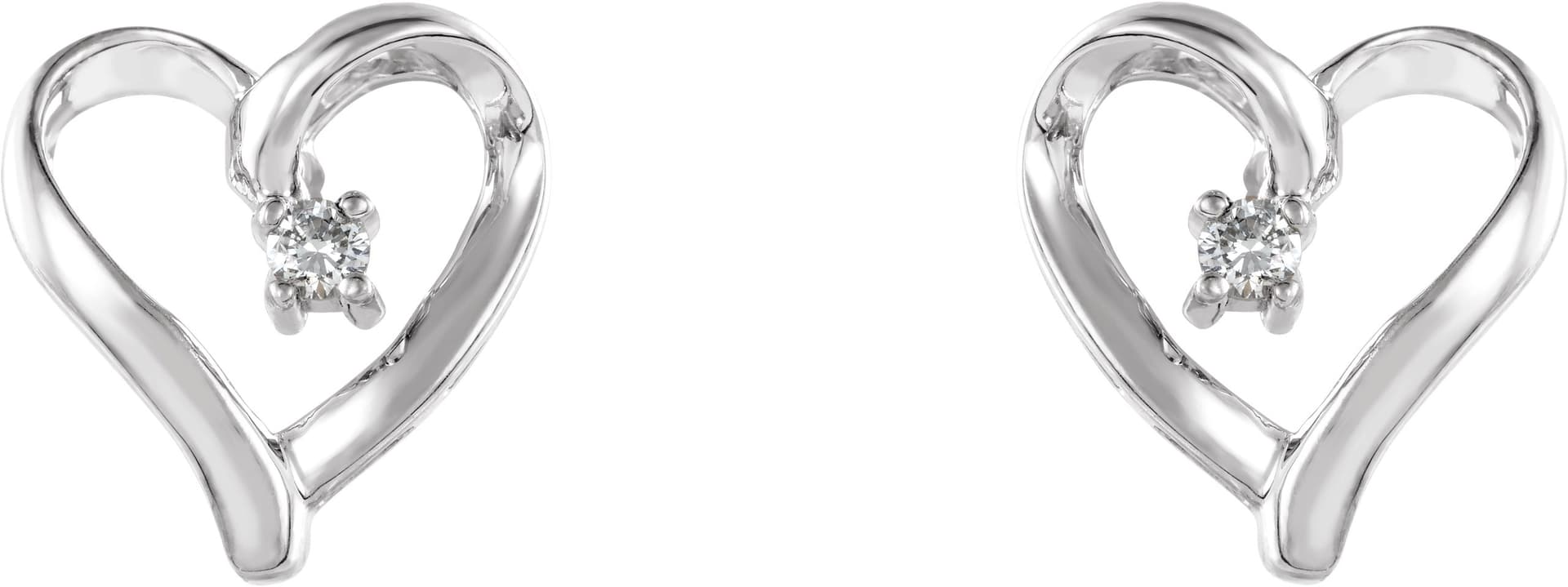 Heart Earrings view 2