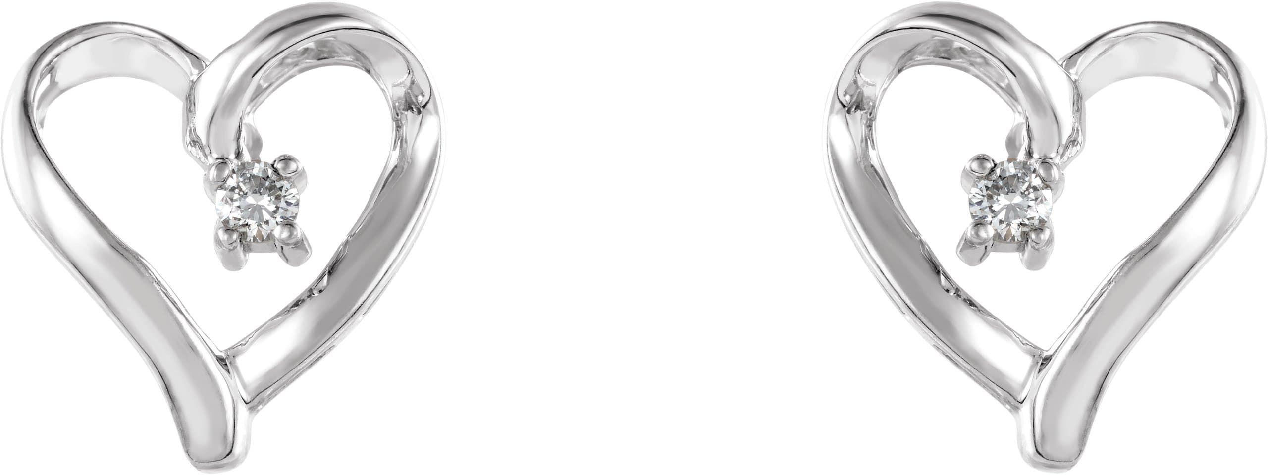 Heart Earrings view 2