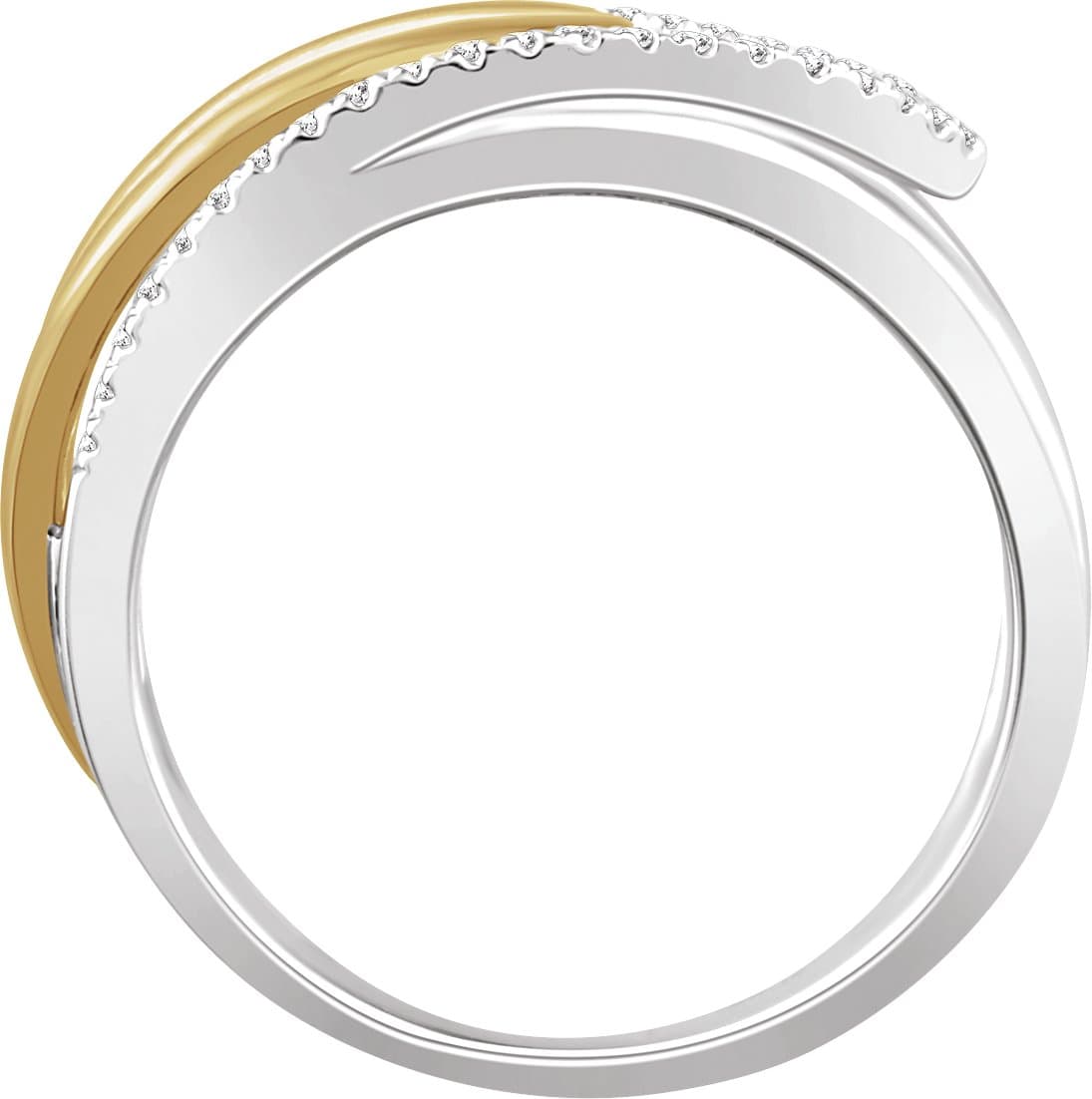 Negative Space Ring view 2