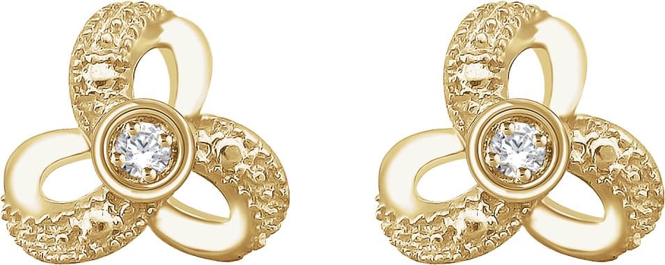 Knot Earrings view 2