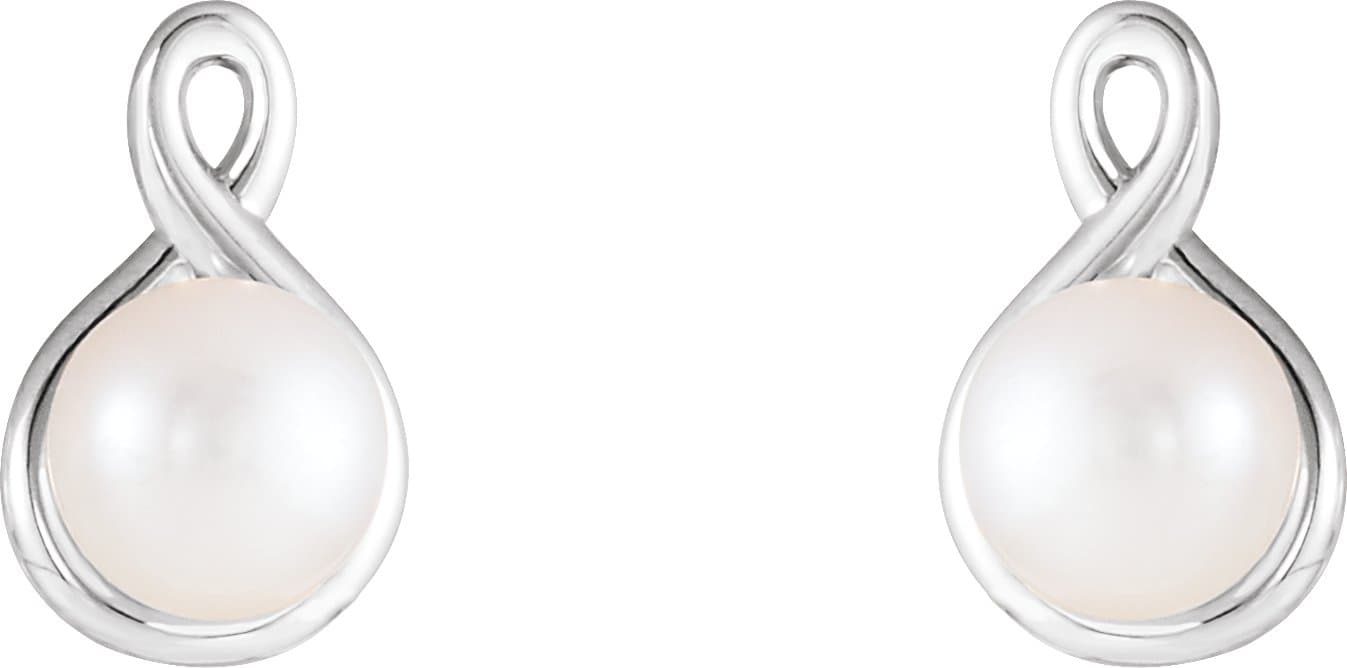 Pearl Earrings view 2