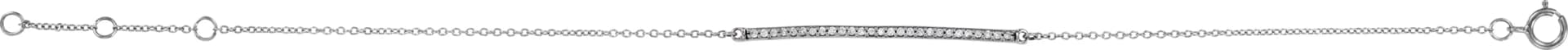Accented Bar Bracelet, view 3