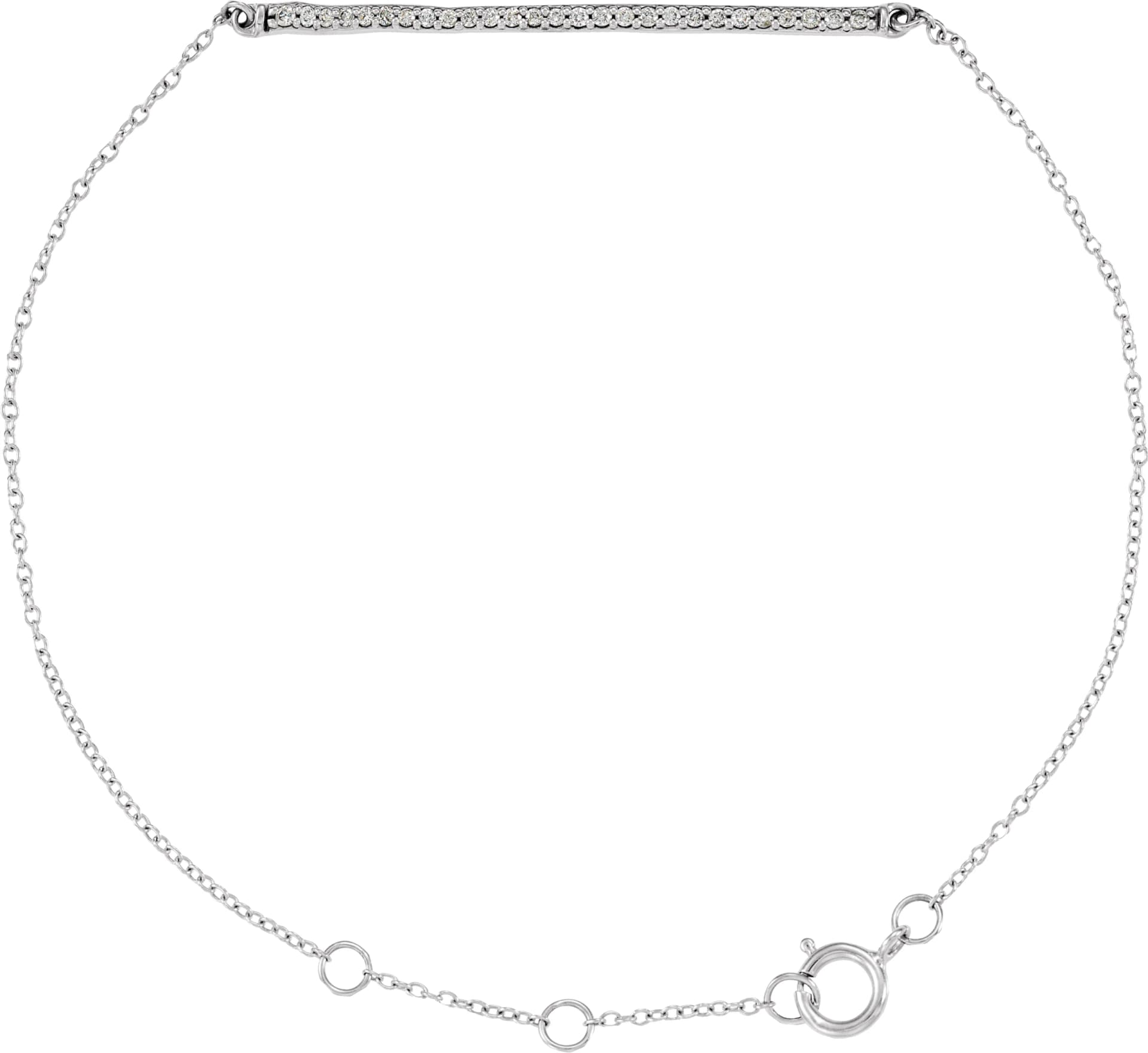 Accented Bar Bracelet, view 2