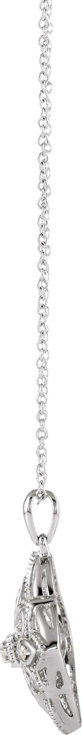 Granulated Filigree Necklace view 2