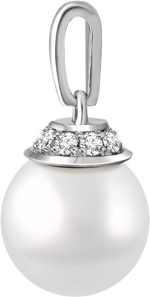 Accented Pearl Pendant view 2