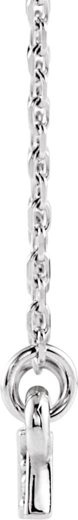 Geometric Bar Necklace or Center view 2