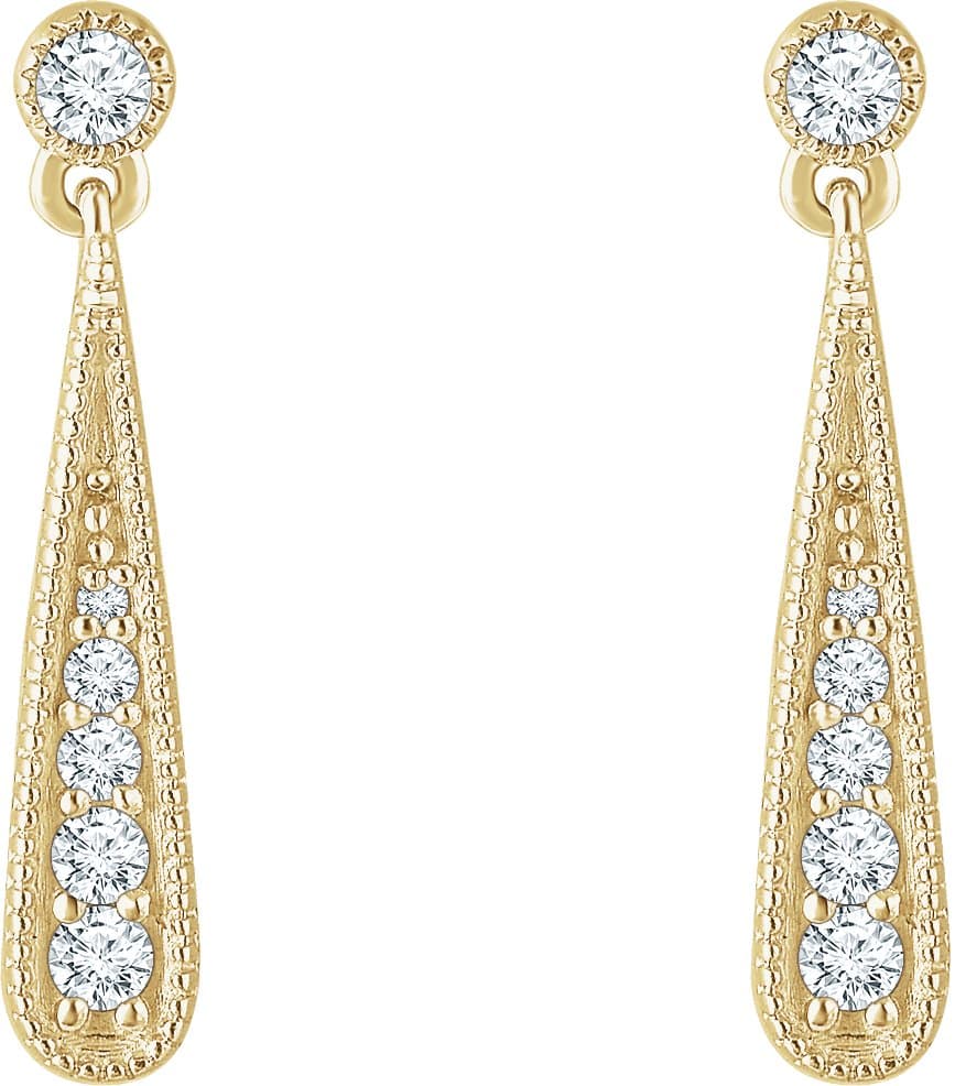 Teardrop Earrings view 2