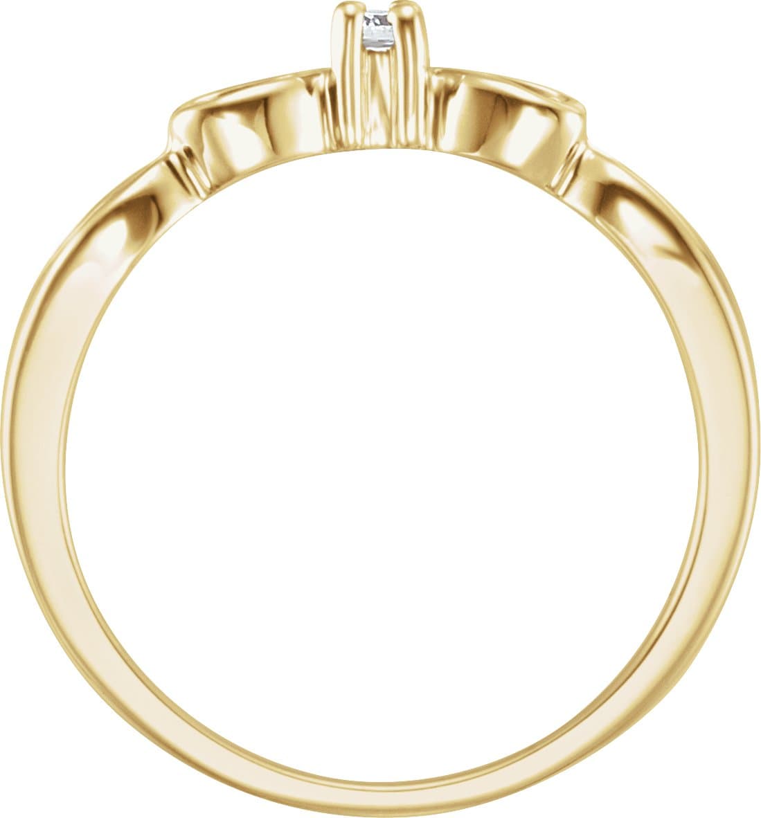 Youth Heart Ring view 2